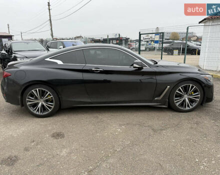 Черный Инфинити Q60, объемом двигателя 3 л и пробегом 78 тыс. км за 23490 $, фото 6 на Automoto.ua