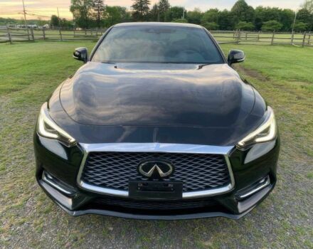 Чорний Інфініті Q60, об'ємом двигуна 3 л та пробігом 55 тис. км за 7900 $, фото 1 на Automoto.ua