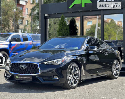 Чорний Інфініті Q60, об'ємом двигуна 3 л та пробігом 75 тис. км за 31500 $, фото 2 на Automoto.ua