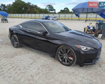 Черный Инфинити Q60, объемом двигателя 3 л и пробегом 55 тыс. км за 7000 $, фото 3 на Automoto.ua