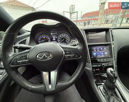 Черный Инфинити Q60, объемом двигателя 3 л и пробегом 78 тыс. км за 23490 $, фото 13 на Automoto.ua