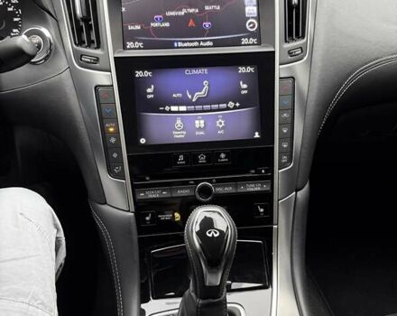 Черный Инфинити Q60, объемом двигателя 3 л и пробегом 55 тыс. км за 27500 $, фото 16 на Automoto.ua