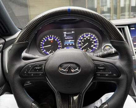 Черный Инфинити Q60, объемом двигателя 3 л и пробегом 55 тыс. км за 27500 $, фото 14 на Automoto.ua