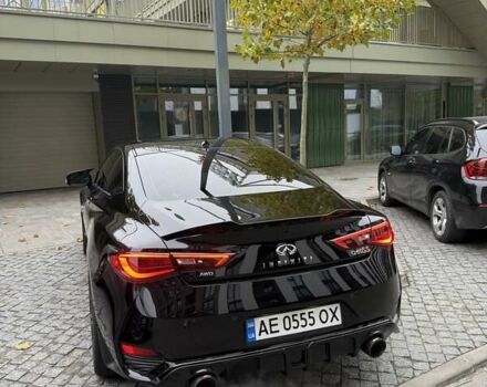 Черный Инфинити Q60, объемом двигателя 3 л и пробегом 55 тыс. км за 27500 $, фото 9 на Automoto.ua