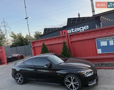 Черный Инфинити Q60, объемом двигателя 3 л и пробегом 55 тыс. км за 27500 $, фото 17 на Automoto.ua