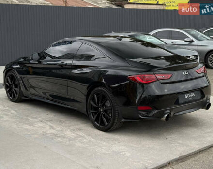 Черный Инфинити Q60, объемом двигателя 3 л и пробегом 97 тыс. км за 21400 $, фото 7 на Automoto.ua