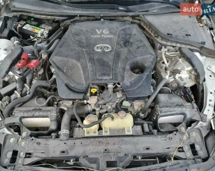 Черный Инфинити Q60, объемом двигателя 3 л и пробегом 55 тыс. км за 7000 $, фото 10 на Automoto.ua