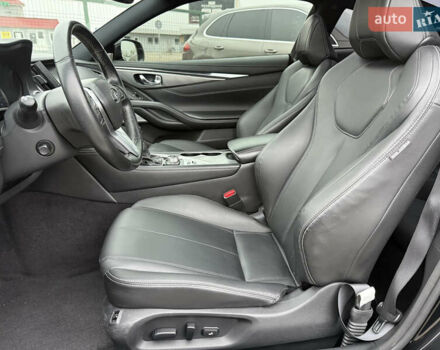 Черный Инфинити Q60, объемом двигателя 3 л и пробегом 78 тыс. км за 23490 $, фото 11 на Automoto.ua