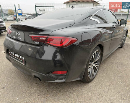 Черный Инфинити Q60, объемом двигателя 3 л и пробегом 78 тыс. км за 23490 $, фото 5 на Automoto.ua