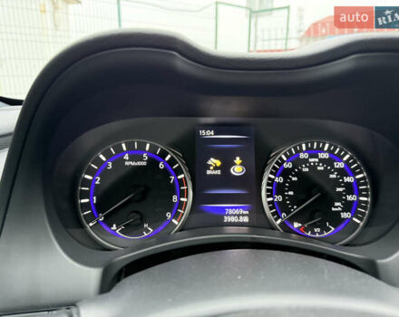 Черный Инфинити Q60, объемом двигателя 3 л и пробегом 78 тыс. км за 23490 $, фото 12 на Automoto.ua