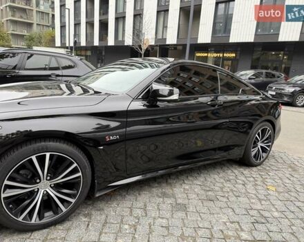 Черный Инфинити Q60, объемом двигателя 3 л и пробегом 55 тыс. км за 27500 $, фото 3 на Automoto.ua