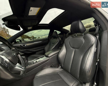 Черный Инфинити Q60, объемом двигателя 3 л и пробегом 97 тыс. км за 21400 $, фото 11 на Automoto.ua