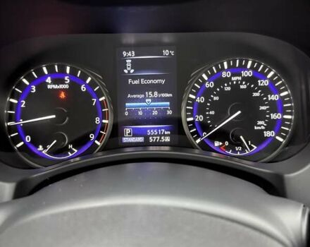 Черный Инфинити Q60, объемом двигателя 3 л и пробегом 55 тыс. км за 27500 $, фото 15 на Automoto.ua