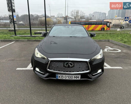 Черный Инфинити Q60, объемом двигателя 3 л и пробегом 86 тыс. км за 25400 $, фото 1 на Automoto.ua