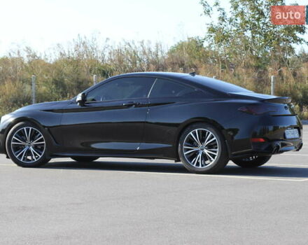 Черный Инфинити Q60, объемом двигателя 3 л и пробегом 64 тыс. км за 24999 $, фото 8 на Automoto.ua