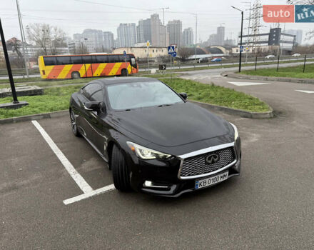 Черный Инфинити Q60, объемом двигателя 3 л и пробегом 86 тыс. км за 25400 $, фото 9 на Automoto.ua