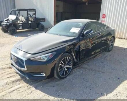 Черный Инфинити Q60, объемом двигателя 3 л и пробегом 132 тыс. км за 6000 $, фото 1 на Automoto.ua