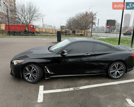 Черный Инфинити Q60, объемом двигателя 3 л и пробегом 86 тыс. км за 25400 $, фото 3 на Automoto.ua