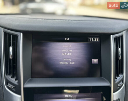 Черный Инфинити Q60, объемом двигателя 3 л и пробегом 129 тыс. км за 22299 $, фото 16 на Automoto.ua