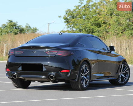 Черный Инфинити Q60, объемом двигателя 3 л и пробегом 64 тыс. км за 24999 $, фото 10 на Automoto.ua