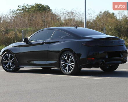 Черный Инфинити Q60, объемом двигателя 3 л и пробегом 64 тыс. км за 24999 $, фото 5 на Automoto.ua