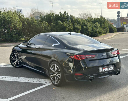 Черный Инфинити Q60, объемом двигателя 3 л и пробегом 129 тыс. км за 22299 $, фото 3 на Automoto.ua