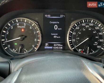 Черный Инфинити Q60, объемом двигателя 3 л и пробегом 64 тыс. км за 24999 $, фото 28 на Automoto.ua