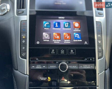 Черный Инфинити Q60, объемом двигателя 3 л и пробегом 129 тыс. км за 22299 $, фото 17 на Automoto.ua