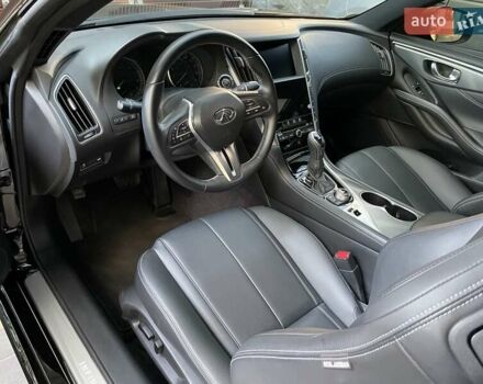 Черный Инфинити Q60, объемом двигателя 3 л и пробегом 64 тыс. км за 24999 $, фото 29 на Automoto.ua