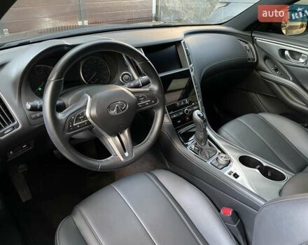 Черный Инфинити Q60, объемом двигателя 3 л и пробегом 64 тыс. км за 24999 $, фото 26 на Automoto.ua