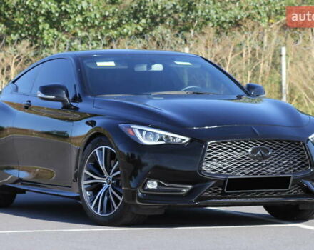 Черный Инфинити Q60, объемом двигателя 3 л и пробегом 64 тыс. км за 24999 $, фото 6 на Automoto.ua