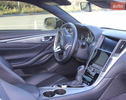 Черный Инфинити Q60, объемом двигателя 3 л и пробегом 64 тыс. км за 24999 $, фото 12 на Automoto.ua