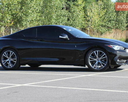 Черный Инфинити Q60, объемом двигателя 3 л и пробегом 64 тыс. км за 24999 $, фото 7 на Automoto.ua