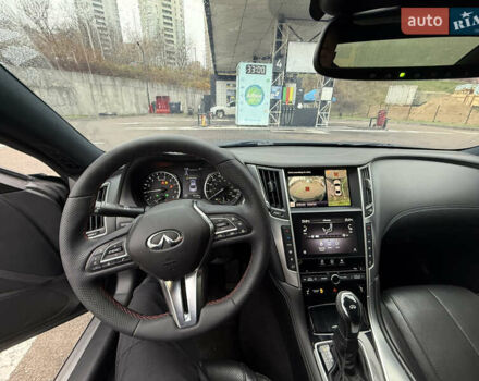 Черный Инфинити Q60, объемом двигателя 3 л и пробегом 86 тыс. км за 25400 $, фото 10 на Automoto.ua