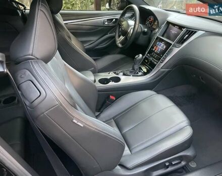 Черный Инфинити Q60, объемом двигателя 3 л и пробегом 64 тыс. км за 24999 $, фото 21 на Automoto.ua