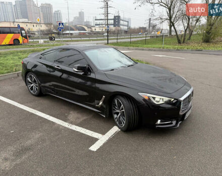 Черный Инфинити Q60, объемом двигателя 3 л и пробегом 86 тыс. км за 25400 $, фото 8 на Automoto.ua