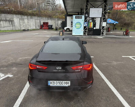 Черный Инфинити Q60, объемом двигателя 3 л и пробегом 86 тыс. км за 25400 $, фото 5 на Automoto.ua