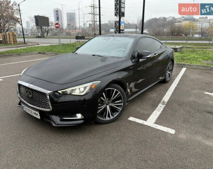 Черный Инфинити Q60, объемом двигателя 3 л и пробегом 86 тыс. км за 25400 $, фото 2 на Automoto.ua