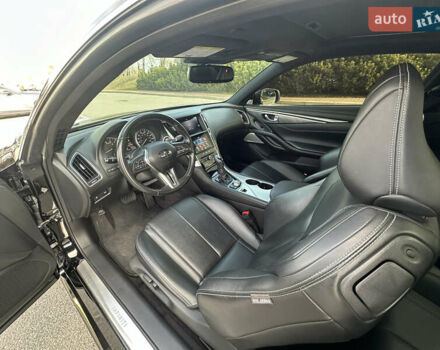 Черный Инфинити Q60, объемом двигателя 3 л и пробегом 129 тыс. км за 22299 $, фото 22 на Automoto.ua