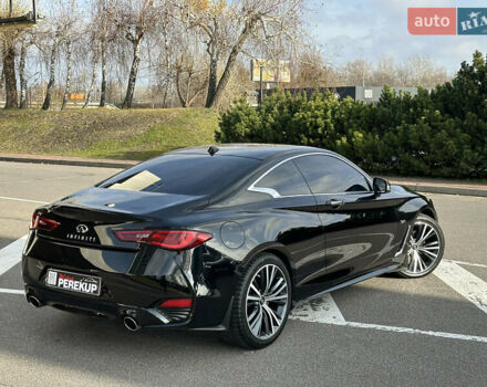 Черный Инфинити Q60, объемом двигателя 3 л и пробегом 129 тыс. км за 22299 $, фото 4 на Automoto.ua