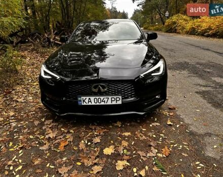 Черный Инфинити Q60, объемом двигателя 3 л и пробегом 42 тыс. км за 42000 $, фото 3 на Automoto.ua