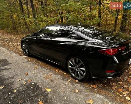 Черный Инфинити Q60, объемом двигателя 3 л и пробегом 42 тыс. км за 42000 $, фото 6 на Automoto.ua