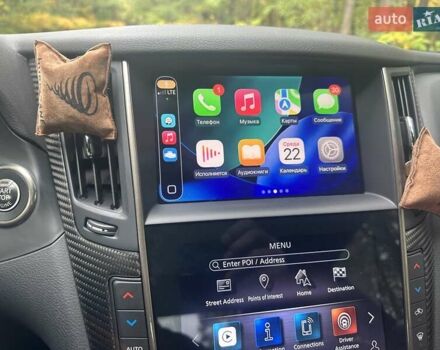 Черный Инфинити Q60, объемом двигателя 3 л и пробегом 42 тыс. км за 42000 $, фото 23 на Automoto.ua