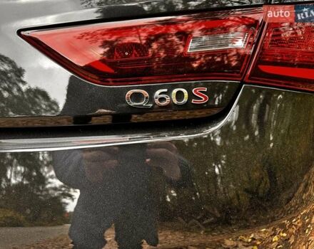Черный Инфинити Q60, объемом двигателя 3 л и пробегом 42 тыс. км за 42000 $, фото 11 на Automoto.ua
