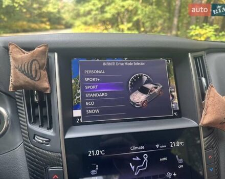 Черный Инфинити Q60, объемом двигателя 3 л и пробегом 42 тыс. км за 42000 $, фото 24 на Automoto.ua