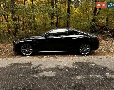 Черный Инфинити Q60, объемом двигателя 3 л и пробегом 42 тыс. км за 42000 $, фото 5 на Automoto.ua