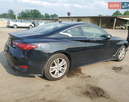 Черный Инфинити Q60, объемом двигателя 3 л и пробегом 71 тыс. км за 13900 $, фото 2 на Automoto.ua