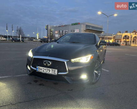 Черный Инфинити Q60, объемом двигателя 3 л и пробегом 78 тыс. км за 23000 $, фото 1 на Automoto.ua