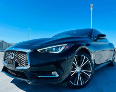 Черный Инфинити Q60, объемом двигателя 2 л и пробегом 52 тыс. км за 11600 $, фото 1 на Automoto.ua