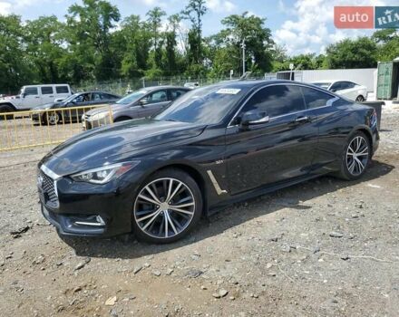 Черный Инфинити Q60, объемом двигателя 3 л и пробегом 140 тыс. км за 5145 $, фото 1 на Automoto.ua